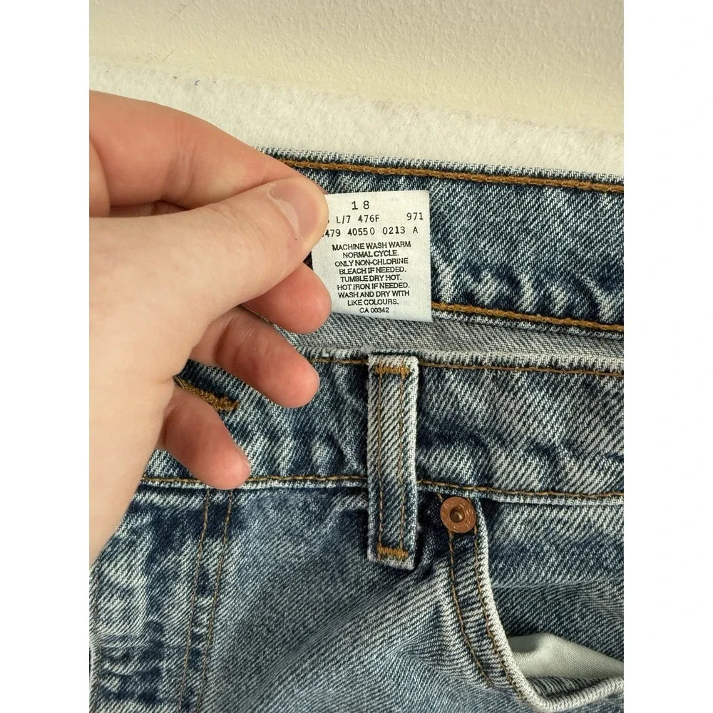 Vintage Levis‎ 550 Orange Tab Jeans Mens 34 x 31 Relaxed 90s Light Wash Fade